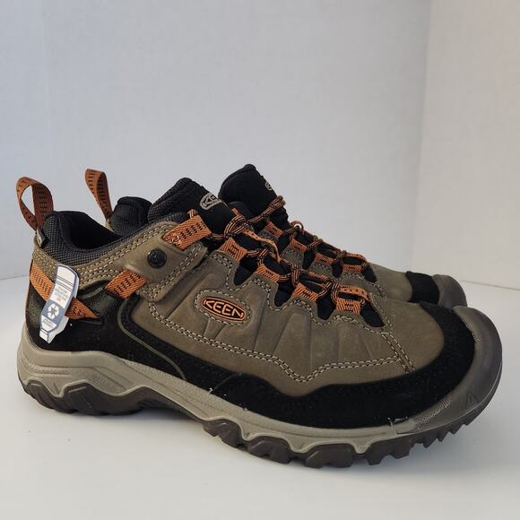 KEEN Men's Targhee 4 Low Height Durable Waterproof Hiking Shoes, US 8.5 wide - Picture 2 of 10